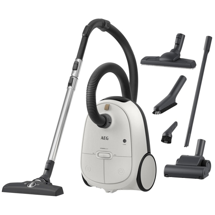 AEG 6000 Stofzuiger Met stofzak - 73 dB - Parketzuigmond - Turbozuigmond AB61H6SW