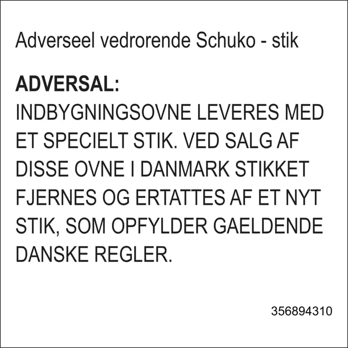 Schuko-stekker verkeerd om aangesloten