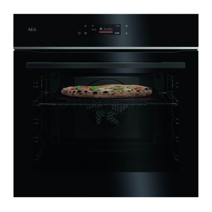 AEG 7000 MealAssist met PizzaExpert - Heteluchtoven met pyrolysereiniging V7PBX621SB