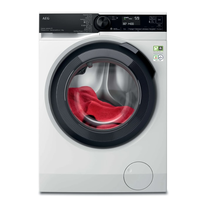 AEG 8000 PowerCare - UniversalDose Wasmachine 9 kg LR86CUC94