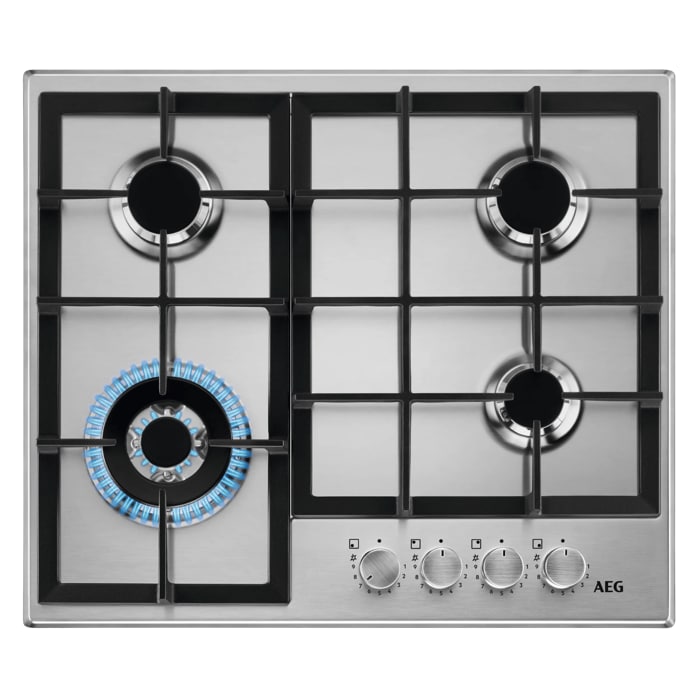 AEG 6000 Slim line - gaskookplaat, 60 cm HGB64420SM
