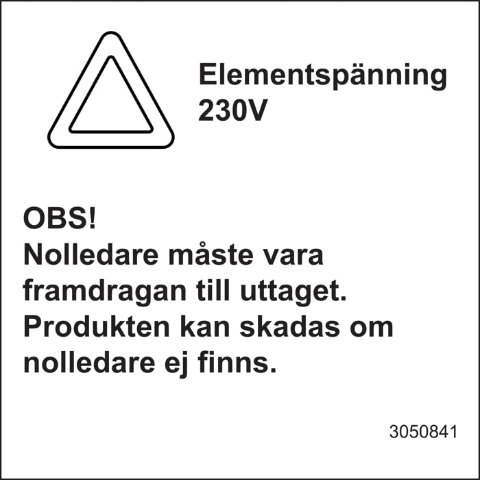 Belangrijk! De stekker van de kookplaat moet volledig in het fornuis zitten!
Controleer na de installatie of alle kookzones goed werken!