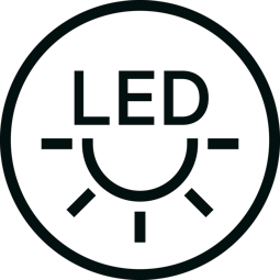 Zuigmond met LED
