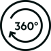 360⁰ Motion Technology™ wielen