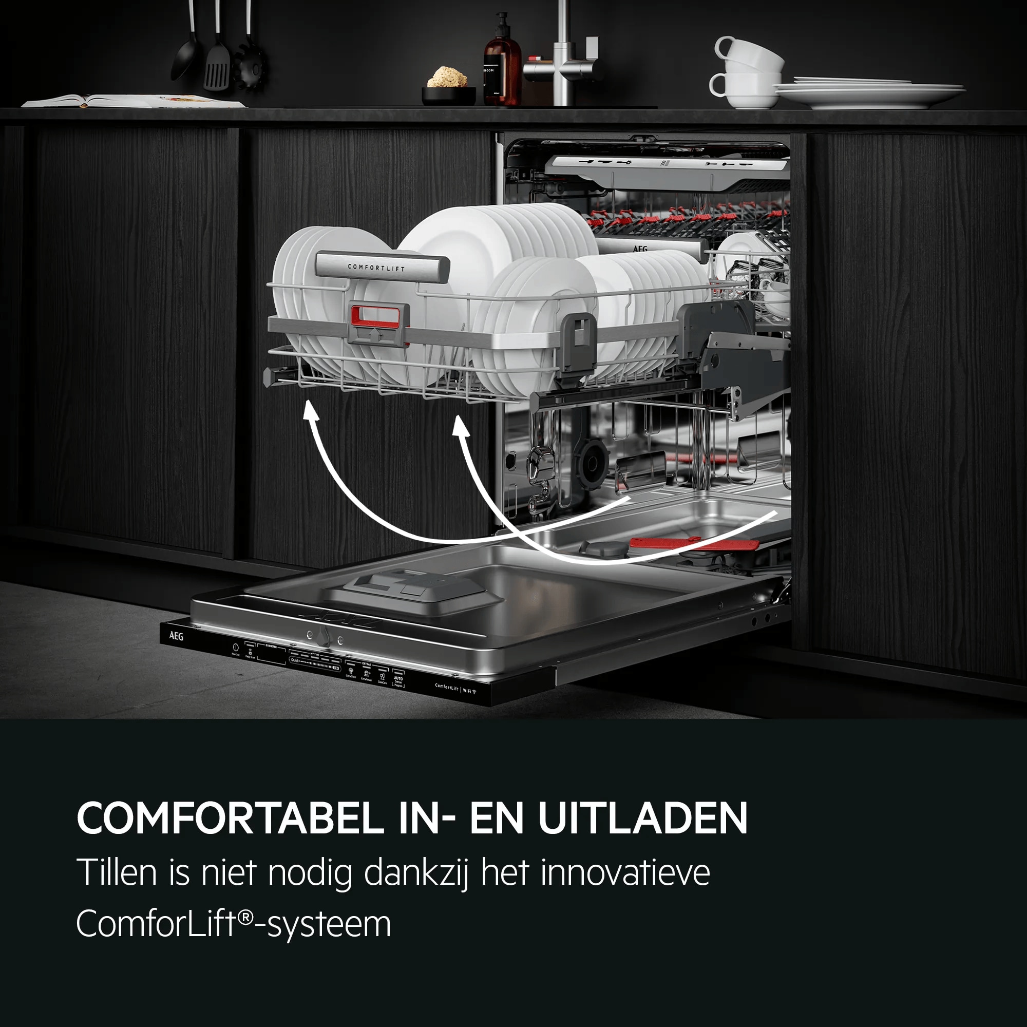 9000 ComfortLift XXL Inbouwvaatwasser FSE82827P