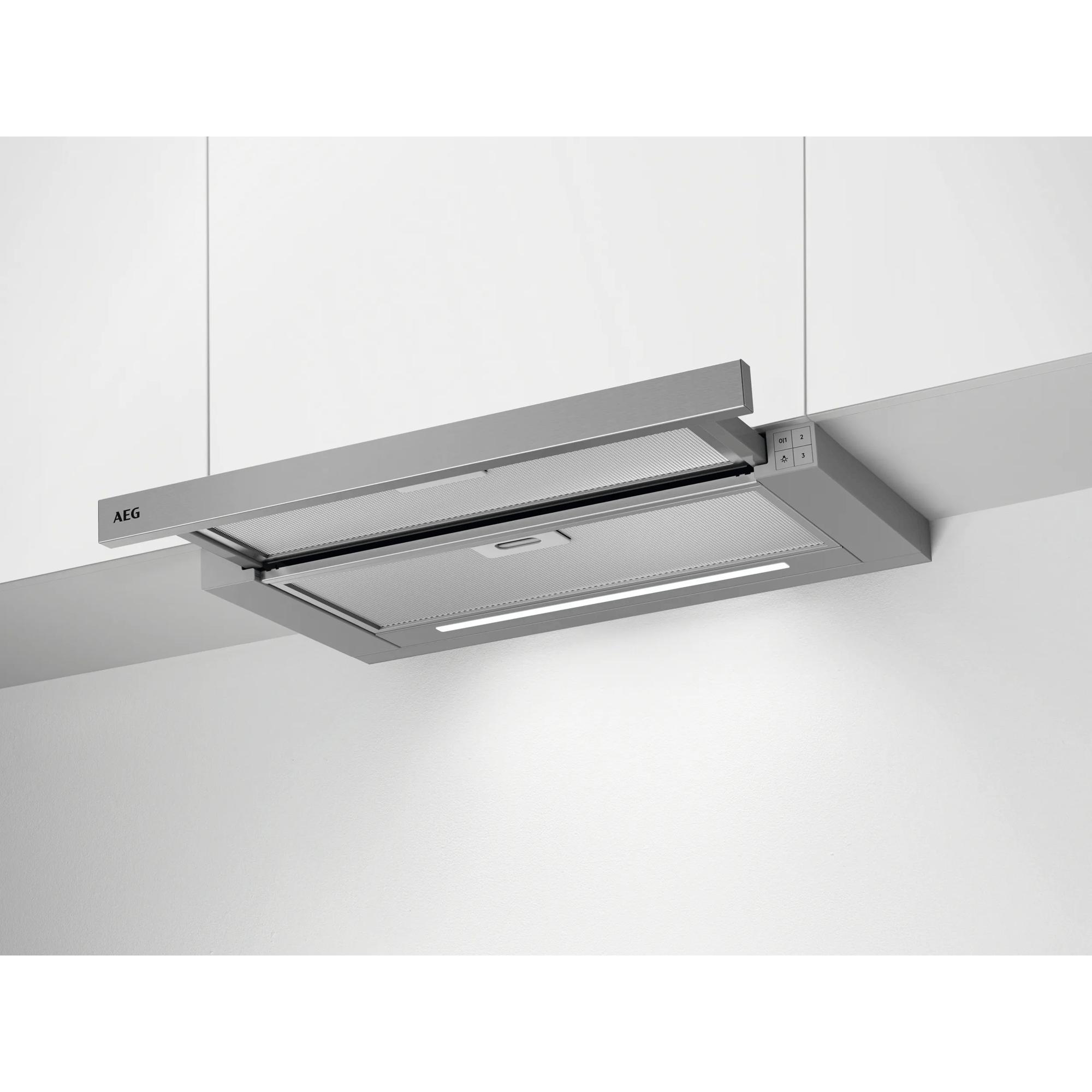 AEG 5000 Vlakscherm afzuigkap 60 cm grijs