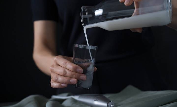 water en wasmiddel mengen