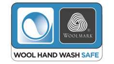 Het Blue Care-label van Woolmark