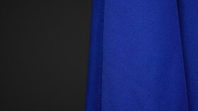 Een blauw katoenen t-shirt