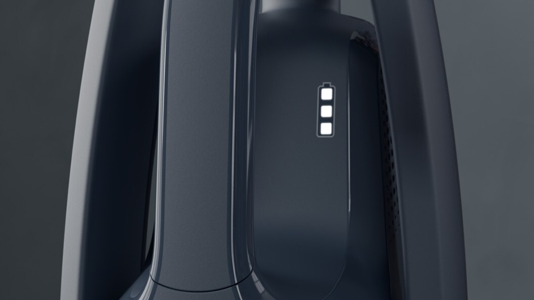 Close-up batterij steelstofzuiger