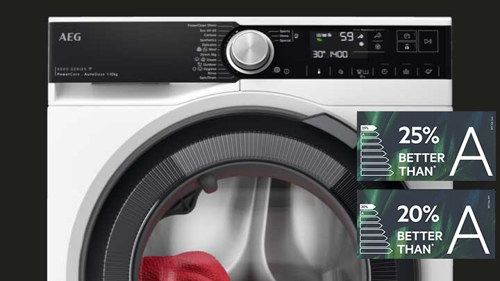 Energy label class A 20% badge