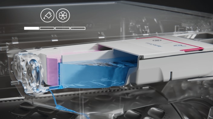 Close-up van wasmachine 