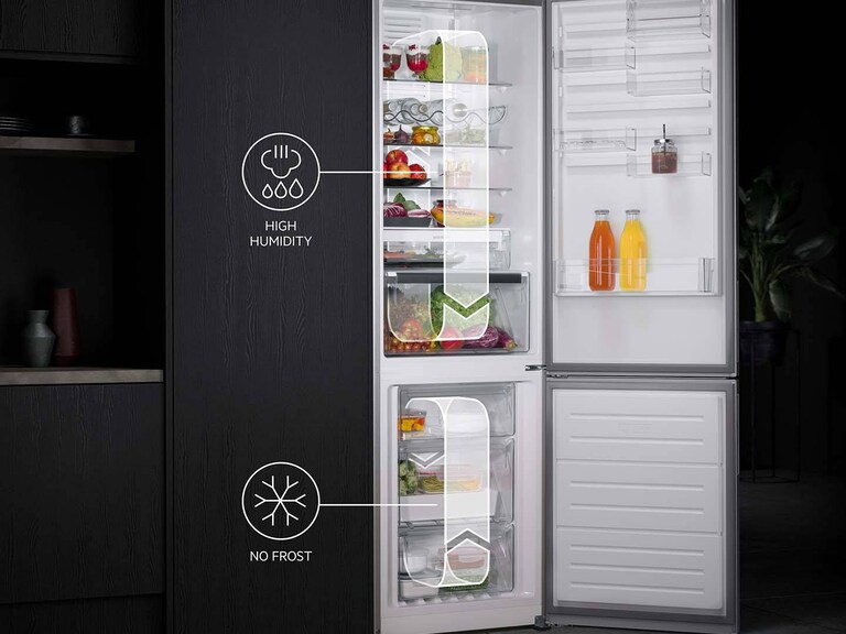 AEG TwinTech NoFrost koel-vriescombinatie