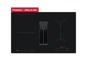 SaphirMatt®-kookplaat met afzuiging.
