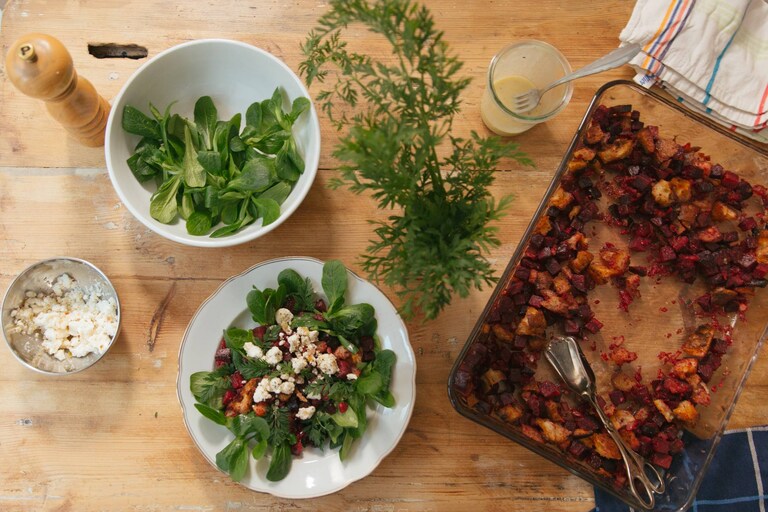 Caesarsalade van kliekjes door Culinary Misfits