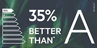 35% zuiniger dan energieklasse A