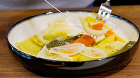 Sous vide groenten van AEG chef David Martin