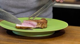 Gestoomde kalfskotelet van AEG chef David Martin