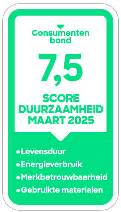 De duurzaamheidsscore voor de AEG AB81A2DG 8000 Animal is een 7.5 