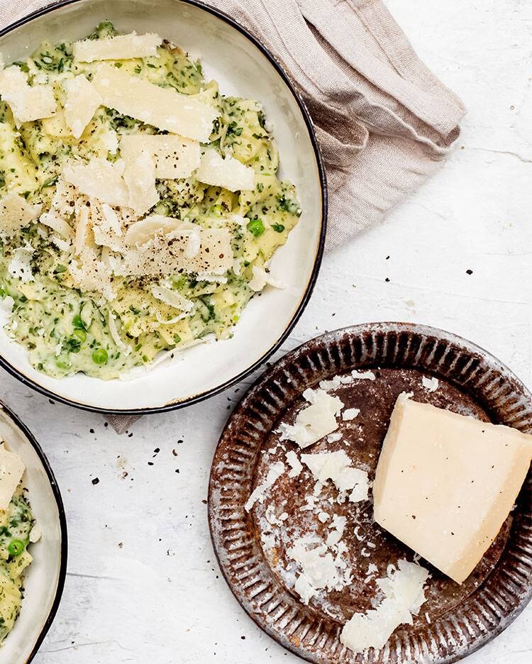 Lasagne uit de pan met witte saus
