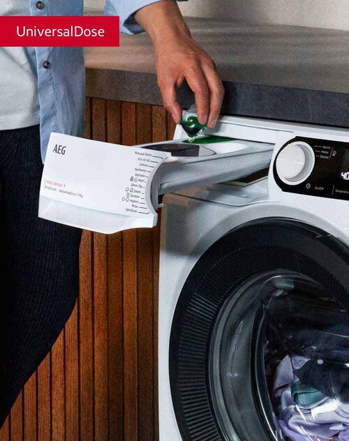 wasmachine met universaldose 