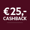 €25 Cashback