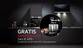 AEG keuken met Ultramix keukenmachine
