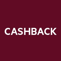 Icon met tekst cashback