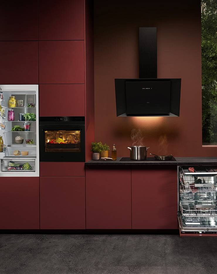 AEG inbouwapparaten in een keuken