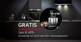 AEG keukenmachine promo
